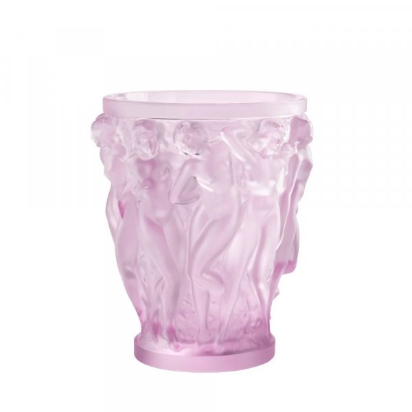 Ваза Lalique Bacchantes Pink Luster — купить в Москве | розовый люстр Lalique